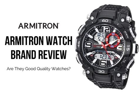 are armitron watches good quality